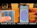 Huawei P20 Lite  -  Fingerprint Sensor