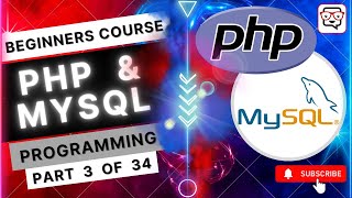 🔴 First Script • PHP Programming & MySQL Database Management • Website Development • (Pt. 3)