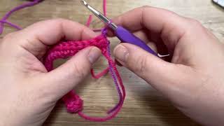 Crochet for beginners. Learn to half treble and add a new colour.