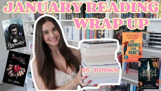 THE 15 BOOKS I READ IN JANUARY 🫀☁️🐝