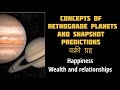 Concept of Retrograde planets and snapshot predictions 🪐🌔   #retrograde   #astrology