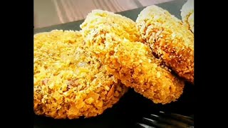 【1分鐘學素菜】素鮑蝦排 香濃海鮮味 Vegan Abalone Shrimp Cutlets ビーガンアワビエビカツレツ