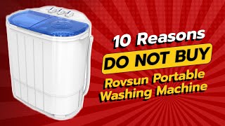 ROVSUN Portable Washing Machine | 10 Reasons NOT to Buy! 🚫🛒