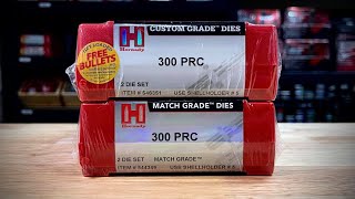 Hornady Custom Grade vs Match Grade dies