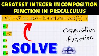 GREATEST INTEGER INSIDE A COMPOSITION FUNCTION IN PRECALCULUS