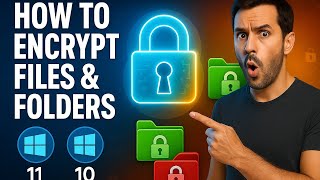 How to encrypt files and folders in Windows 11 & Windows 10 (Easy step by step guide)