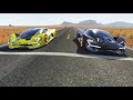 Lamborghini Terzo Millennio vs Lamborghini Terzo Millennio at Monument Valley