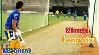 Ms Dhoni Sixes | IPL 2021 | Csk Practice Session 2021 | Sixes Hitting #shorts #Msdhoni