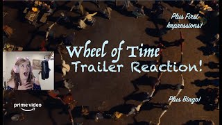 Wheel of Time Trailer Reaction & Thoughts! (Plus Bingo!!)