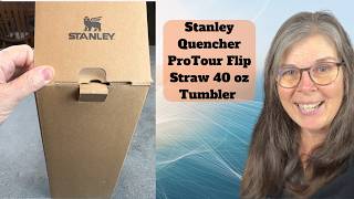 Stanley ProTour Tumbler Flip Straw 40 oz Tumbler Review: Leakproof \u0026 Stylish!