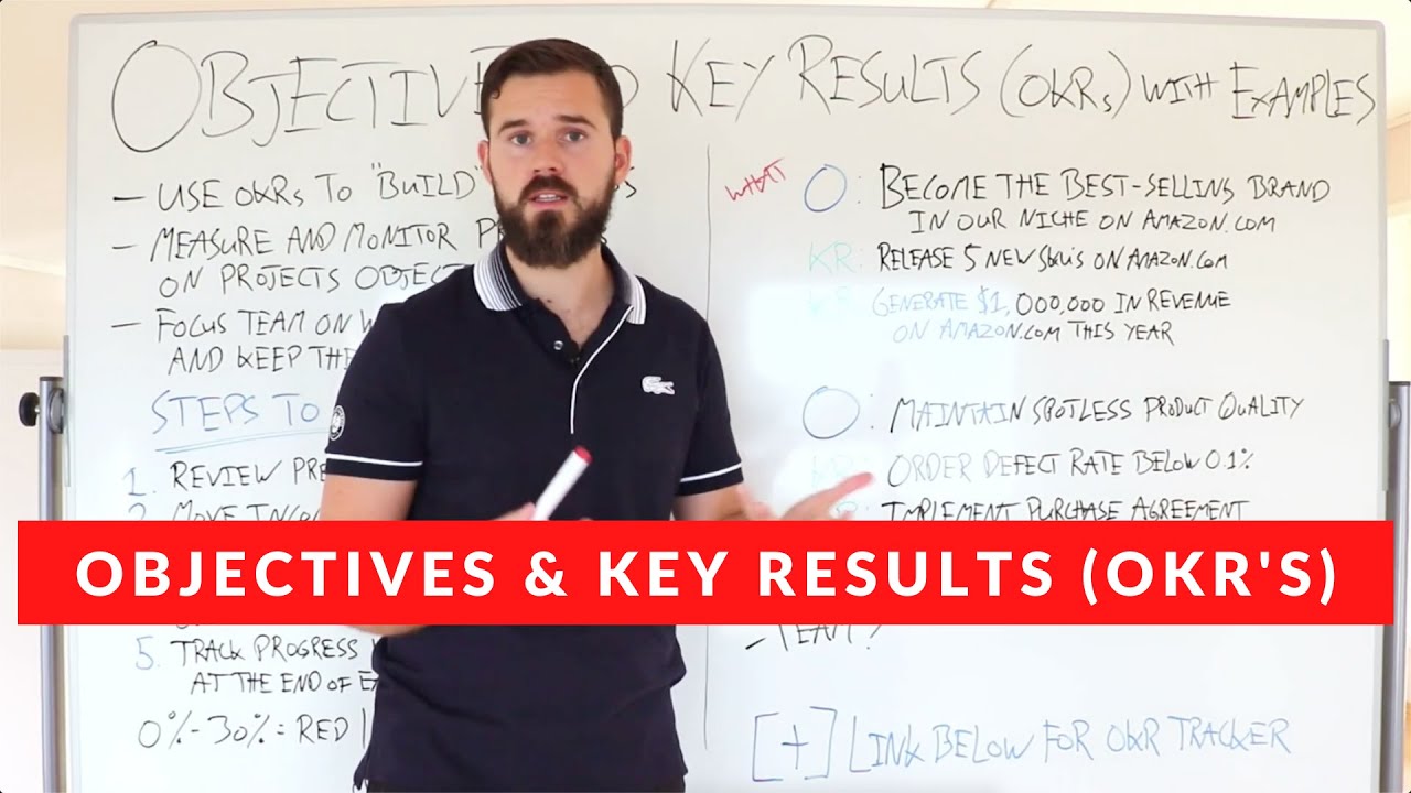 Objectives And Key Results (OKRs) With Examples - YouTube