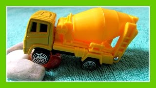 Trucks For Children - Monster Cement Mixer Truck,Construction Truck,Concrete Truck by JeannetChannel