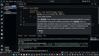 Declaring a Class, a Method, and performing Output with System.out.println - Java.