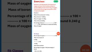 9th class Science #Atoms and Molecules #Excerise Question Answers‎@RKclasses-lrm 