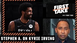 Stephen A. on the Nets allowing Kyrie to play road games: It’s egregious and disgusting | First Take
