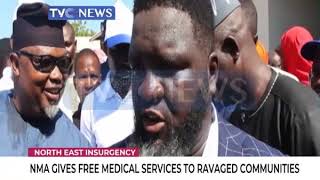 NMA gives free medical services to ravaged communities in Northeast