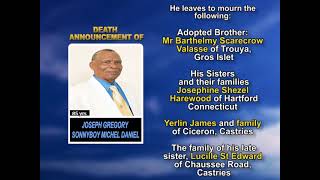 Joseph Gregory Sonnyboy Michel Daniel long