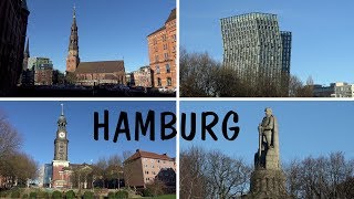 HAMBURG in January 2018 - A sunny winter day