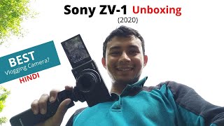 Sony zv1 unboxing hindi | Zv1 Sony vlogger kit |  Best Vlogging Camera In India ?