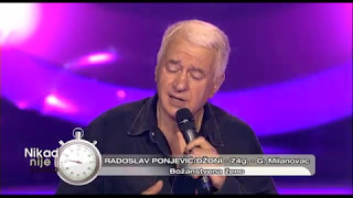 Radoslav Ponjavic Dzoni - Bozanstvena zeno - (live) - Nikad nije kasno - EM 05 - 30.10.2016