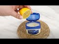 Mix Vaseline with lemon. You will be very surprised