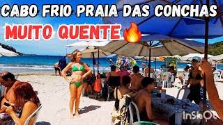 EM CABO FRIO RJ 10/02/25 PRAIA DAS CONCHAS🚨 ESTACIONAMENTO 🚨