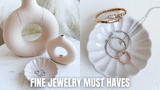 FINE JEWELRY ESSENTIALS EVERYONE SHOULD OWN | 5 Must Have Pieces You'll Love Wearing Everyday