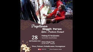 #live Pagelaran wayang kulit Ki Sarjiyanto || Lakon: Pandawa Kumpul || Bersih Desa Waru Kebak Kramat