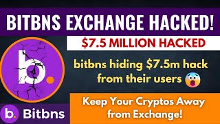 🛑Breaking: Bitbns Exchange Hiding $7.5 Million Crypto Hack | Crypto News