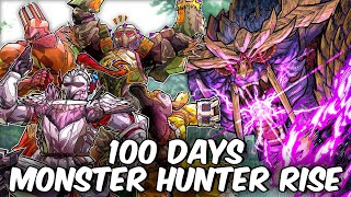 I Spent 100 Days in Monster Hunter Rise... Here's What Happened!