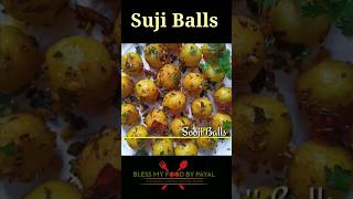 Suji balls recipe