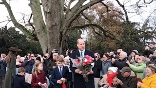 Christmas Day with The Royal Family at Sandringham in Norfolk, England 🇬🇧 2022.