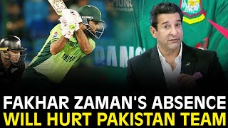 Fakhar Zaman's Absence Will Extremely Effect on PAK Batting | #BANvIND | #ChampionsTrophy | M3K1K