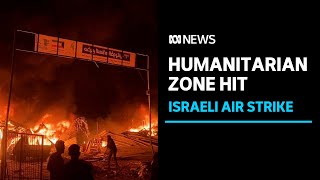 Israeli air strike reportedly kills dozens in Rafah's humanitarian zone | ABC News