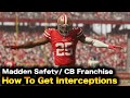 Madden NFL 20 - How To Get Interceptions As SAFETY / CORNER IN CAREER MODE