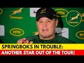 🚨RASSIE ERASMUS FORCED TO MAKE UNEXPECTED CHANGES TO THE TEAM! | SPRINGBOKS NEWS