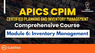 APICS CPIM Module 6 Inventory Management | Explanation & Practice Test (60 MIN)