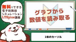 さあ始めようLTSpice グラフから数値を読み取る