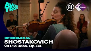 Shostakovich: 24 Preludes, Op. 34 (selection) - Liza Ferschtman \u0026 Slava Poprugin - Live concert HD