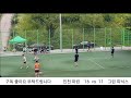 인천마린 vs 그린 피닉스 동두천 교류전 영상 입니다