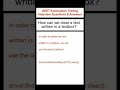 SELENIUM : Clear text from Textbox - SDET Automation Testing Interview Questions & Answers