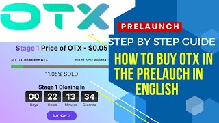 OTX Exchange | How to buy OTX in Prelaunch #otx #otxexchange