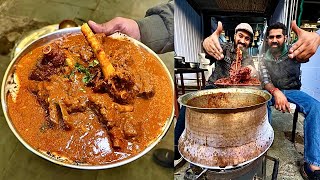 सिगड़ी पे बना🔥 HUKUM का देसी मटन जिसे खाकर मिले सर्दी में भी गर्मी का एहसास 😄 very delicious