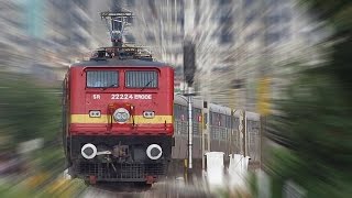 Highest Number of WAP 4 Locomotives - Electric Loco Shed ERODE : Indian Railways