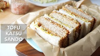 Tofu Katsu Sando | Vegan Tofu Katsu Sandwich Recipe