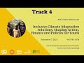 Inclusive Climate Adaptation Solutions: Shaping Action, Finance and Policies for Youth - 07/09/2023