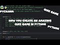 How you create an amazing quiz game in python | PYTHON | PYCHARM | CODE WITH FELIX