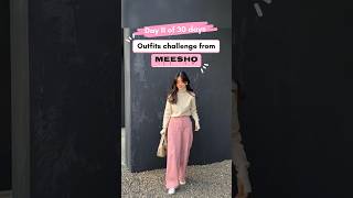 Day-11 of 30 days outfits challenge!! 🎀🛍️ #meesho #meeshohaul #meeshoapp #meeshoshopping #shorts