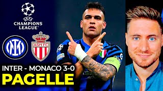 INTER MONACO 3-0 LAUTARO e THURAM ON FIRE🔥 ARNA NO....