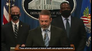 HHS OIG Deputy Inspector General Gary Cantrell On The 2020 National Health Care Fraud Takedown